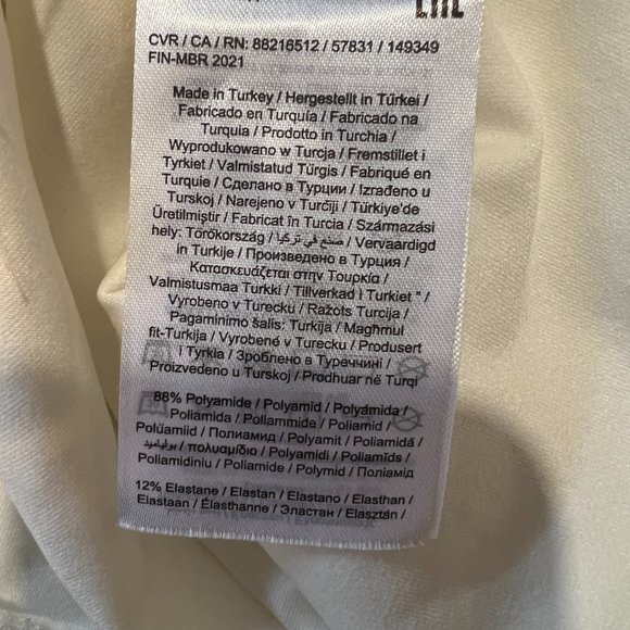 VERO MODA‎ Ivory Sleeveless Bodysuit (M) - Picture 8 of 9